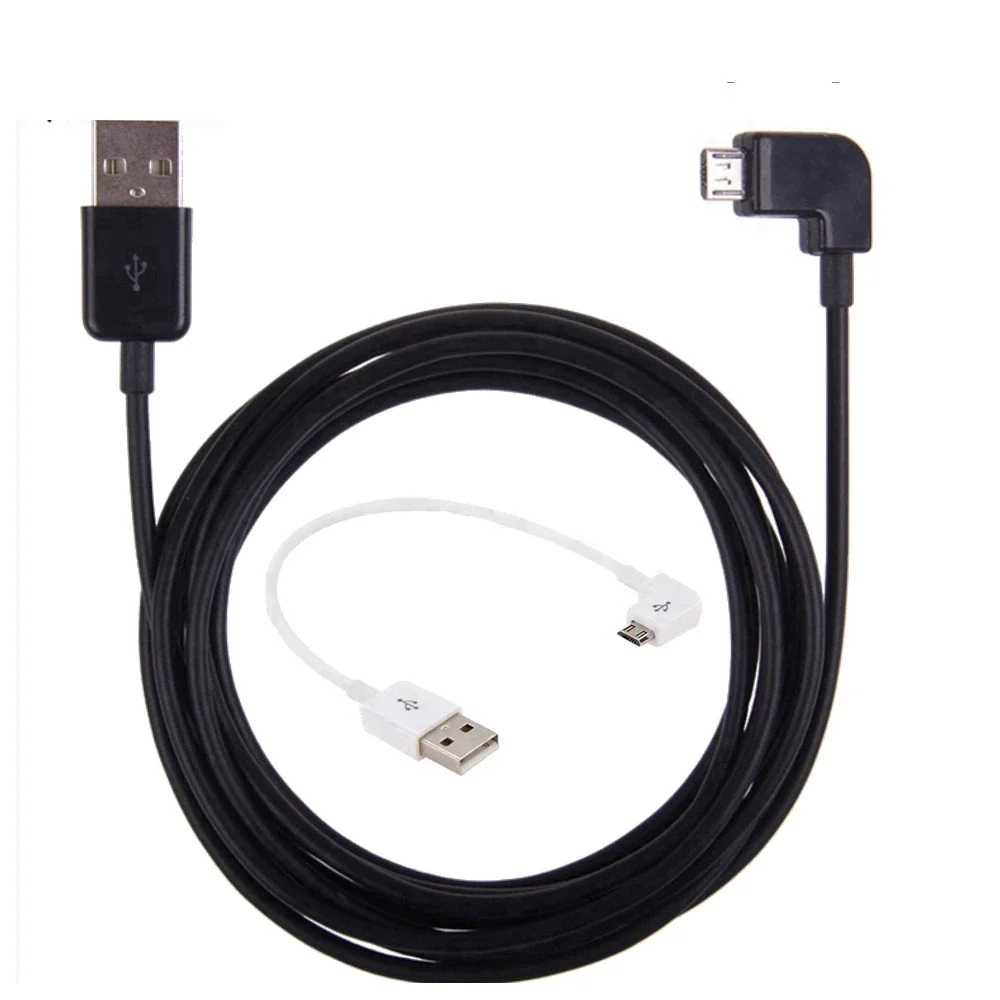 90 degree fast charging USB to MicroUSB angle charger synchronous data fast charging cable 90 degree short Micro-USB cable 2A