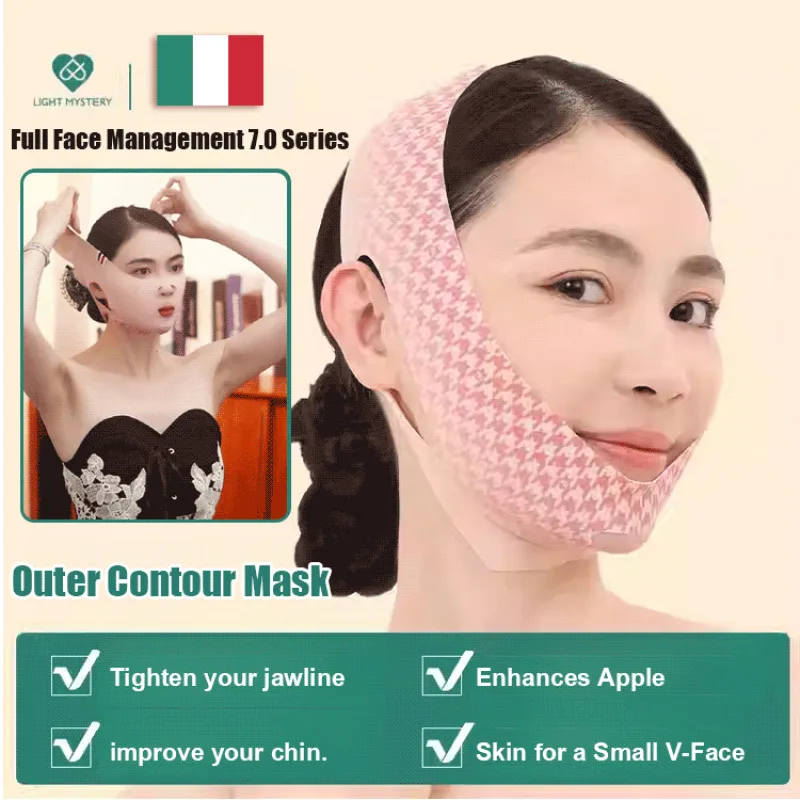 Household Three in One Face Mask Improve Facial Features Lift and Tighten V-face Mask