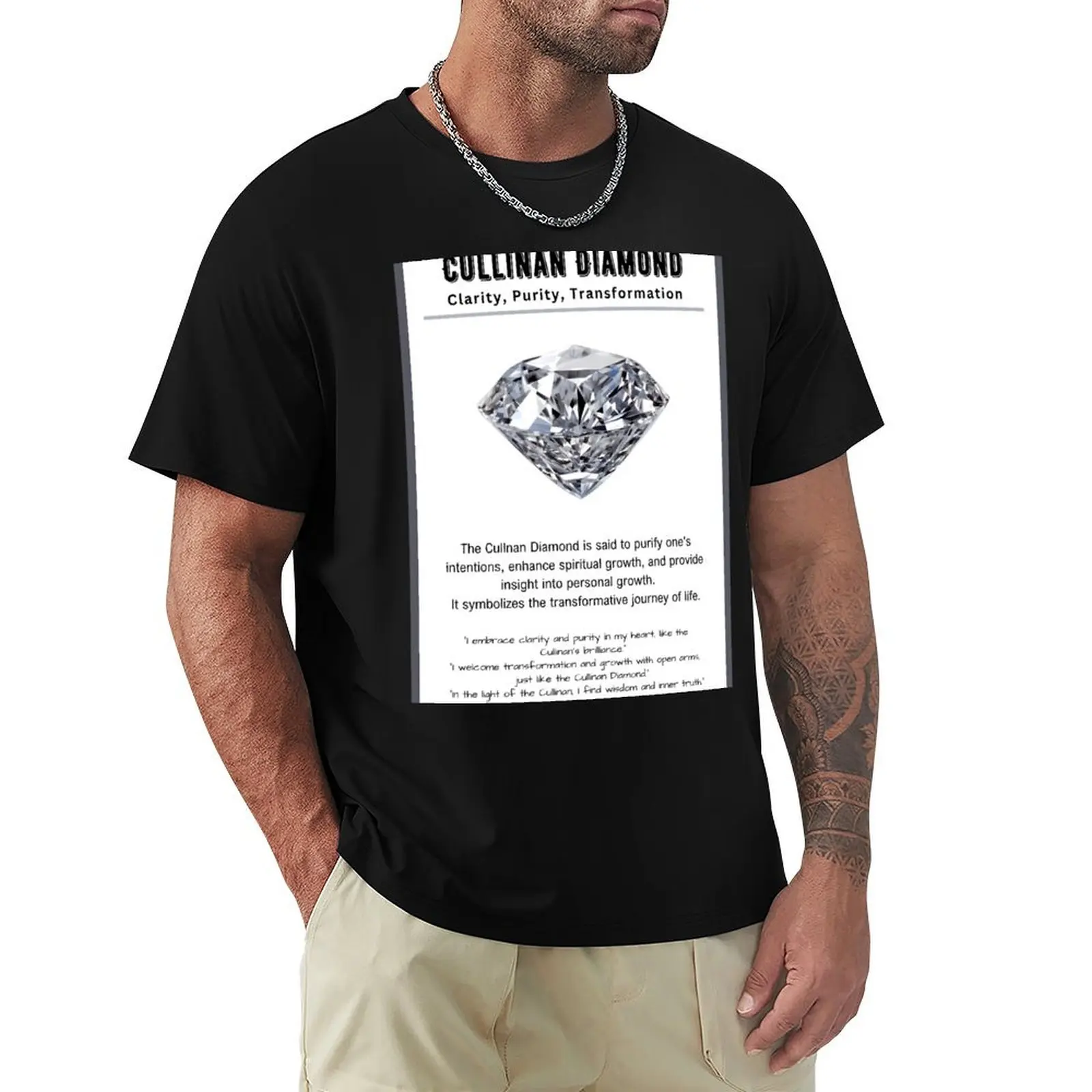 

Diamond Meaning Arts: Cullinan Diamond T-Shirt blue lock quick-drying topping cheap stuff T-shirts for men cotton