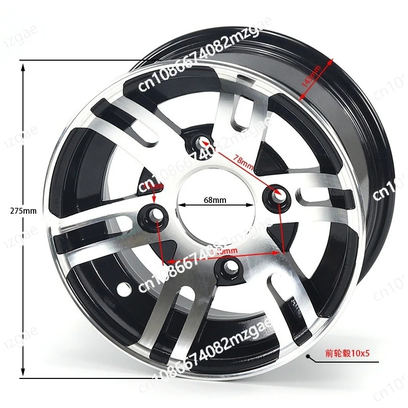 ATV ATV Kart على الطرق الوعرة عجلات سبائك الألومنيوم 10 بوصة 22X10-10 بوصة 23x7-10 بوصة عجلات الألومنيوم