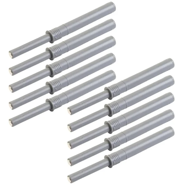 10 Stuks Verborgen Soft Quiet Close Dichter Verborgen Kast Rebounder Keukenkast Dempers Buffers Lade Meubels Deurstopper