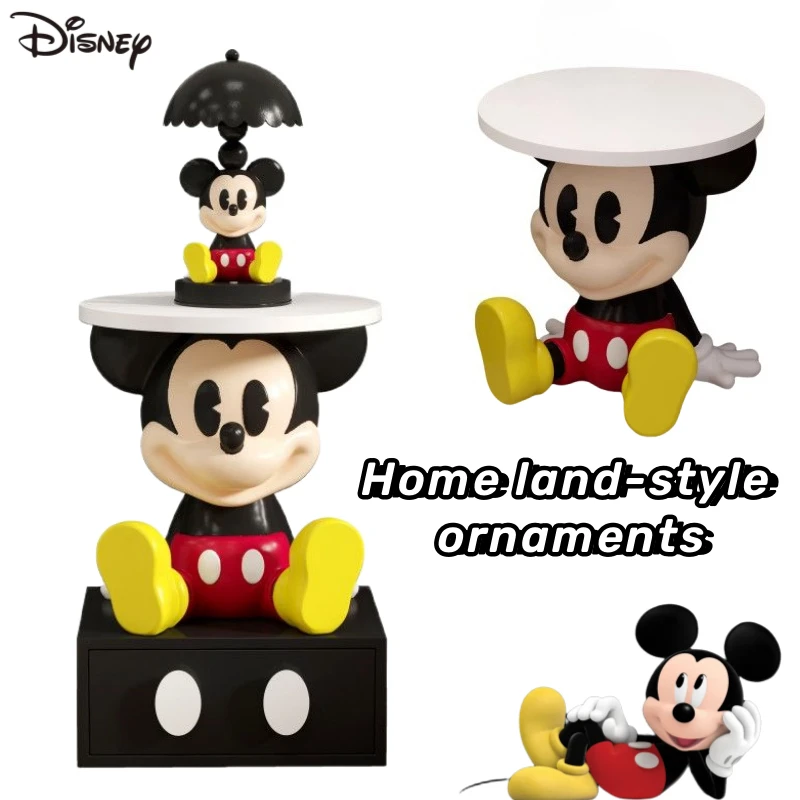 

Disney Mickey Mouse anime peripherals creative three-dimensional shape bedroom bedside table living room decoration ornaments