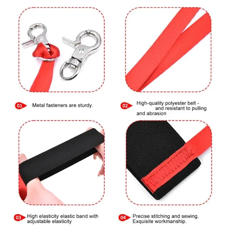 

652F Ski Gloves Wrist Strap for Secure Attachment and Loss Prevention During Skiing