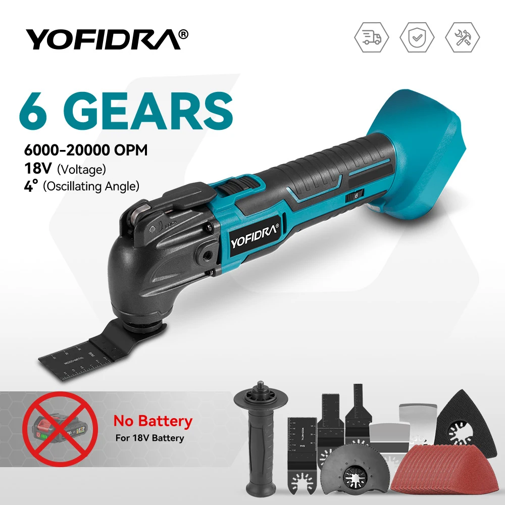 Electric Oscillating Multitools for Home Repair: Real User Insights on the Brushless Varied-Speed Renovator with Makita 18V Compatibility