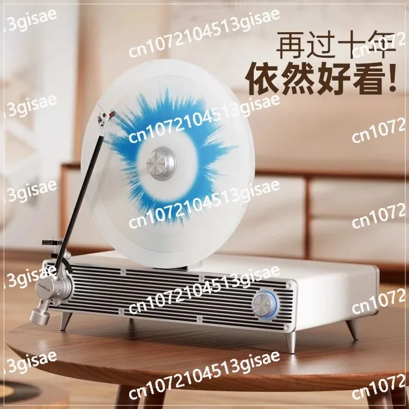 VS-01  Integrated Retro Phonograph  Vertical Vinyl Record Player Bluetooth Stereo  Speaker