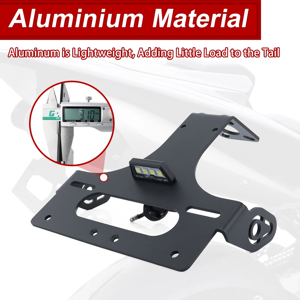 For Yamaha YZF R1 YZF-R1 2004 2005 2006 Motorcycle Accessories Rear Tail Tidy Fender Eliminator Kit License Plate Holder Bracket view 3