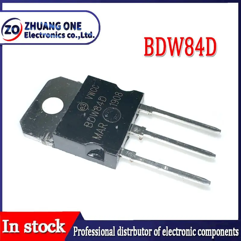 5pcs BDW83D TO-3P BDW83 BDW84D BDW84 TO3P Darlington transistor 15A 100V vanxy Immediate delivery