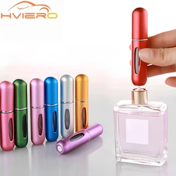 5ml Perfume Refill Bottle Portable Mini Refillable Spray Jar Scent Pump Empty Cosmetic Container Atomizer Travel Car Accessories