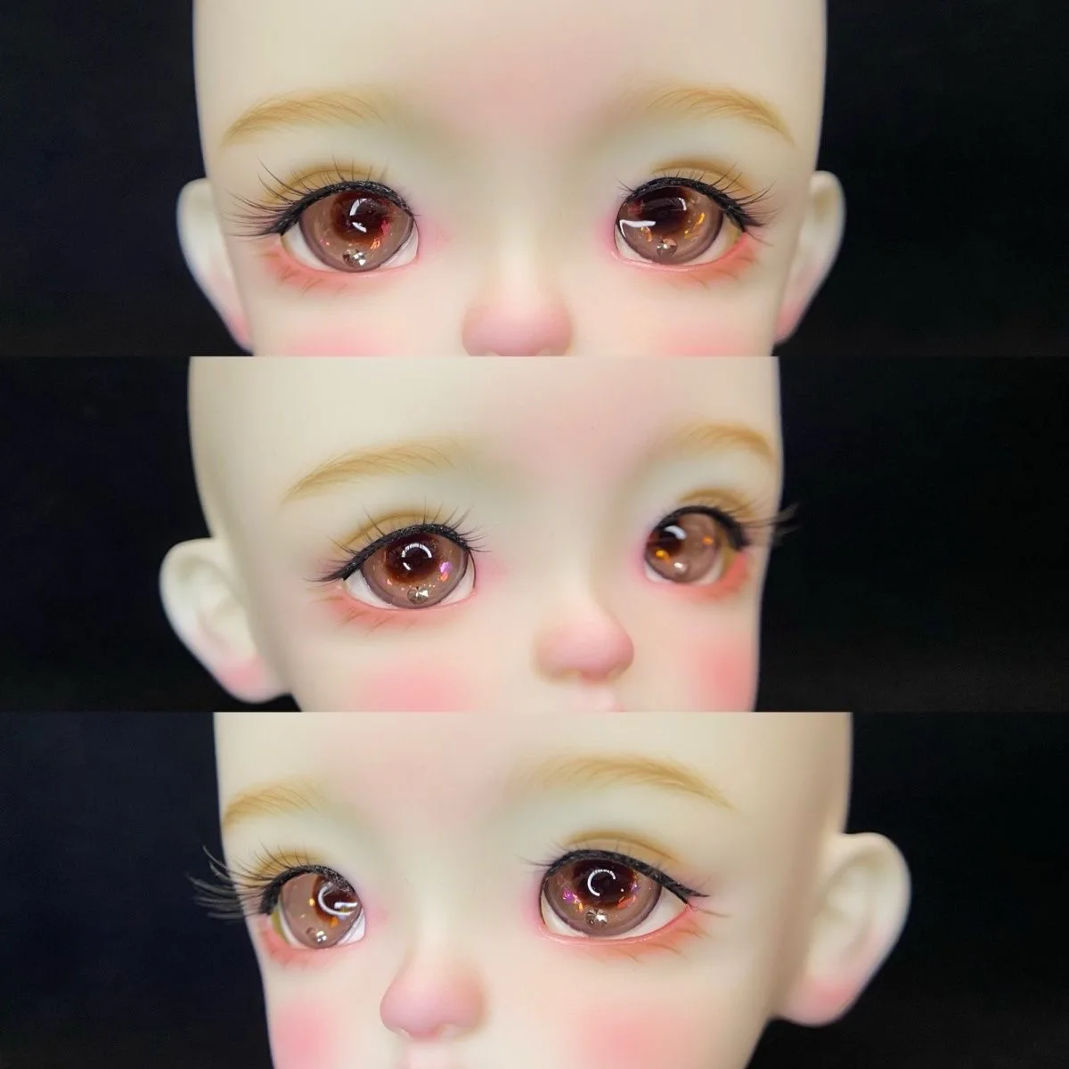 BJD doll eyeball suitable for 1/3 1/4 1/6 ob11 size Eyes for toys cute plaster eye handmade doll eyeball doll accessories