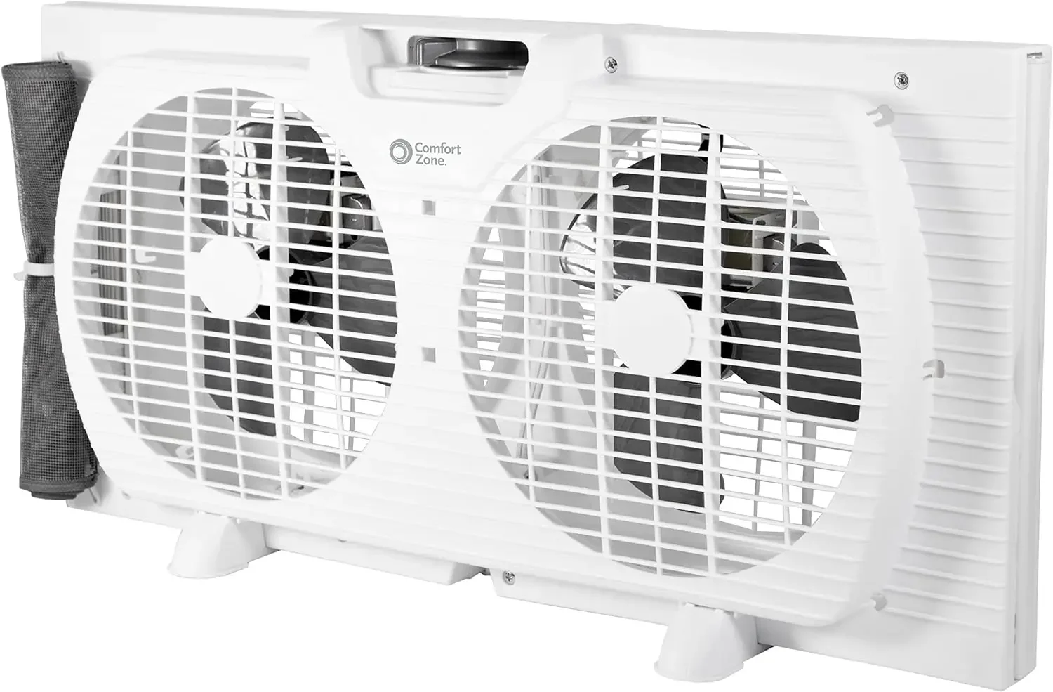 

9" Twin Window Fan, 3-Speeds with Quiet Setting, Reversible Airflow Control, Expandable, Ideal for Home, Kitchen, Bedroom