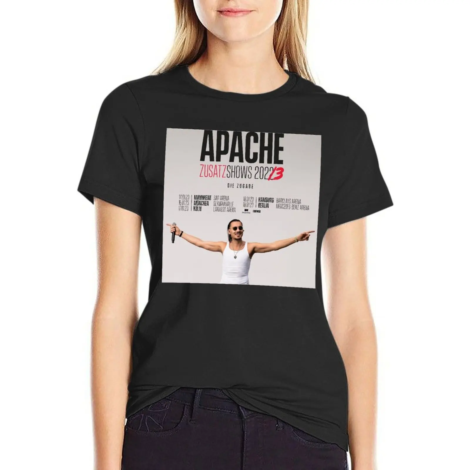 APC207 T-Shirt vintage clothes plus sizes cute tops sports fans plus size t shirts for Women loose fit