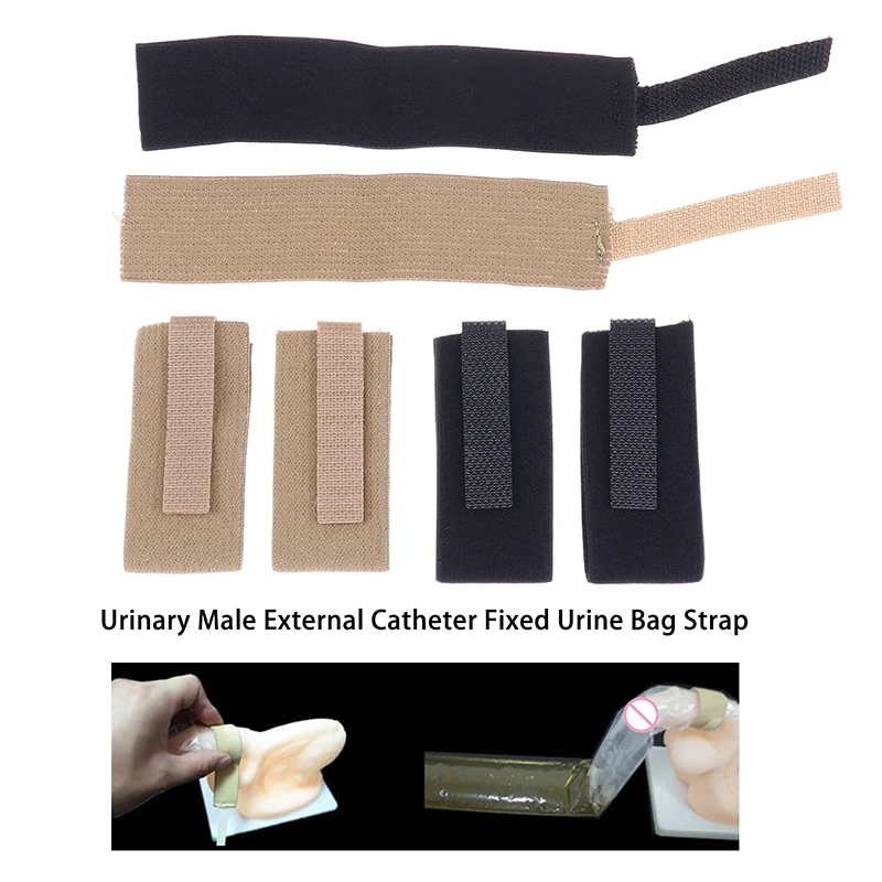 Male External Catheter Strap Adjustable Urinary Incontinence Fixer Reusable Holder Band Medical Supplies Urology Accessories