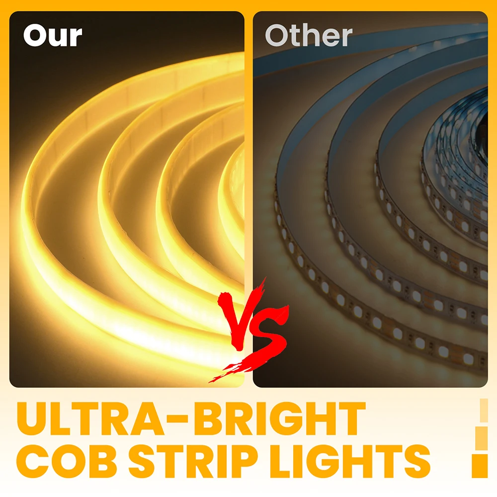 5V COB LED Silikon-Neonstreifenlicht mit Sensor, automatisches Ein-/Ausschalten, dimmbar, USB-/Batteriebetrieb, wasserdicht, flexibles Linearlampenlicht 3000K 4000K 6000K – Detail 27