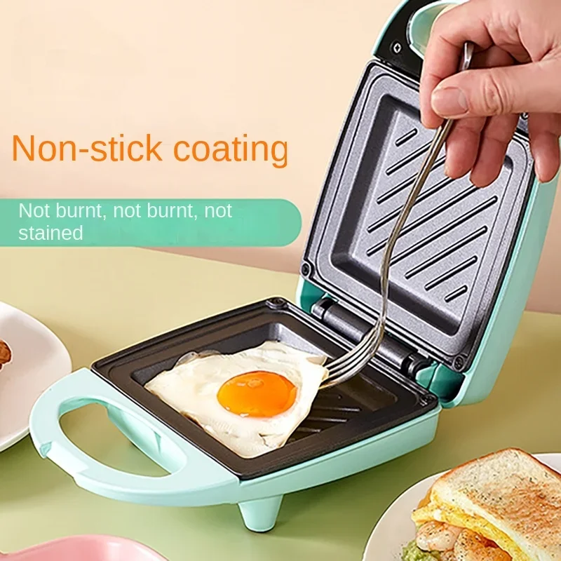 

220V IKEN Sandwich Light Breakfast Maker Multifunctional Home Sandwich Maker Toast Bread Maker Pancake Omelette Heating