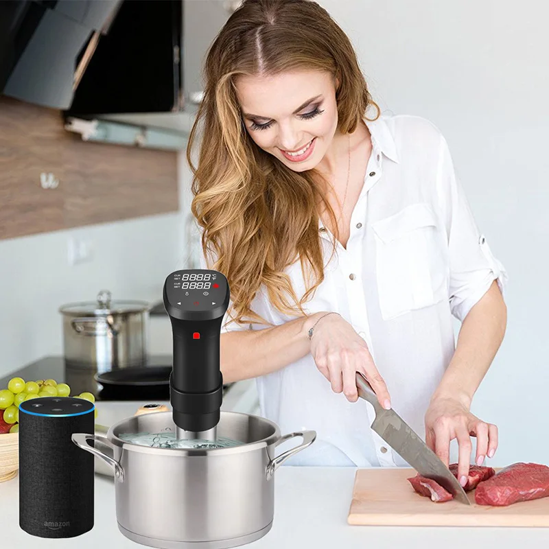 Sous Vide Machines Low temperature slow cooker, precise temperature control 1100W Home Appliances 화목난로 panela de pressão  сувид