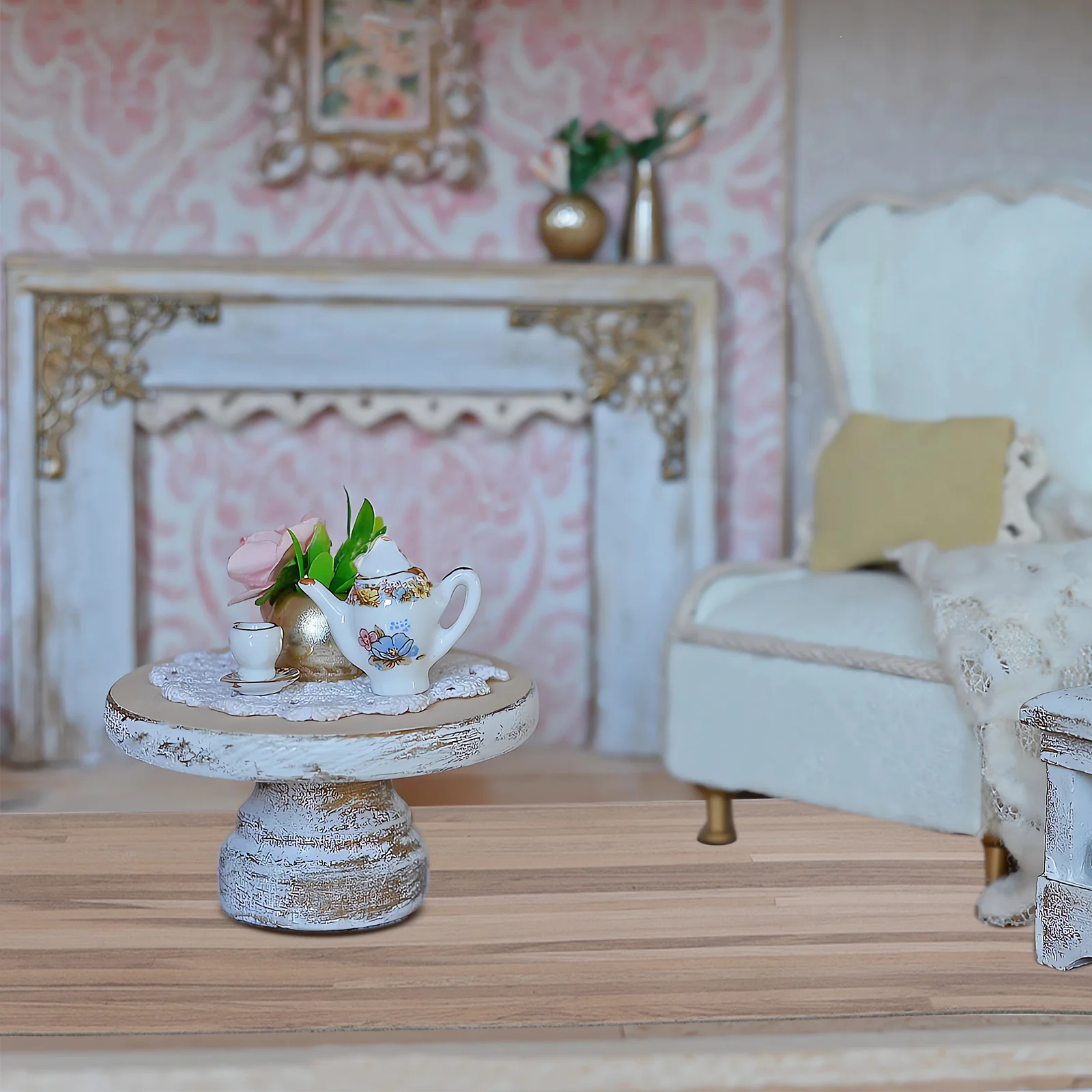 

Realistic Wood Texture Dollhouse Flooring Peel and Stick Miniature Floorboards DIY Material Self Adhesive Ob11 Accessories