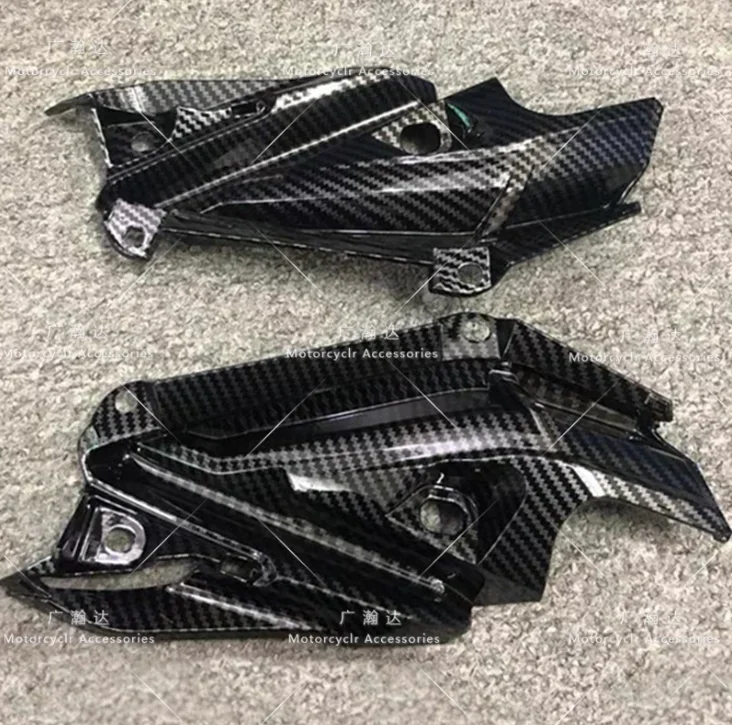 

Motorcycle Side Cover Panel Bracket Fairing Fit For KAWASAKI Z900 ZR900 2017 2018 2019 Z 900 Carbon Fiber Paint housing Fairing