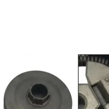 Clutch Drum Pulley Sprocket Roller Bearing for HUNDURE 8 Tooth Replacement Metal Grey 0.325 Inch Center Distance