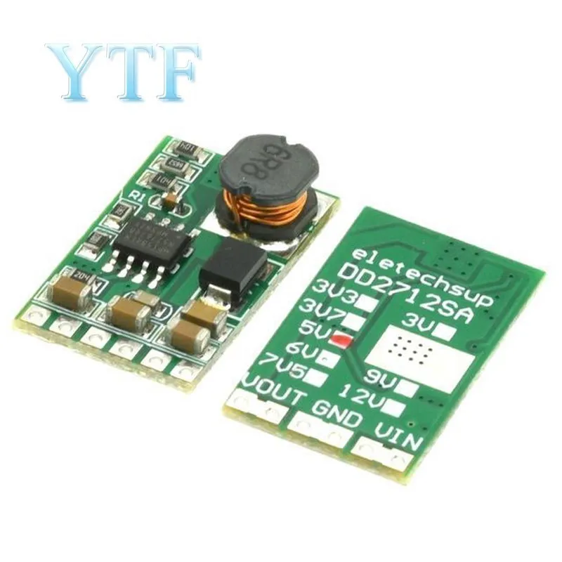 

3.5A DC-DC Converter Module Buck Step-Down Voltage Regulator Board 5V-27V to 3V 3.3V 3.7V 5V 6V 9V 12V DD2712SA