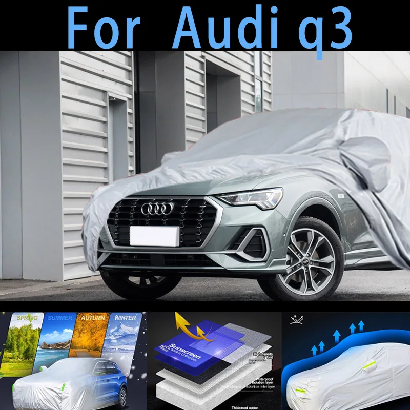 

For Audi q3 Car protective cover,sun protection,rain protection, UV protection,dust prevention auto paint protective