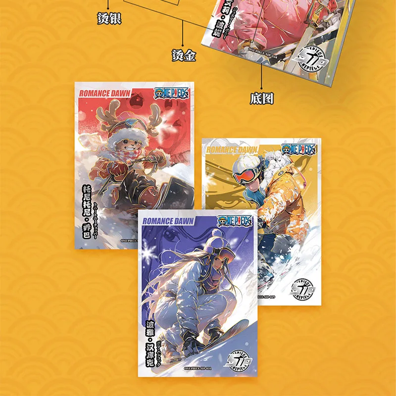 Cartes de collection One Piece Anime Trading Game, Luffy, Sanji, Nami, TCG Booster Box, Nouveau