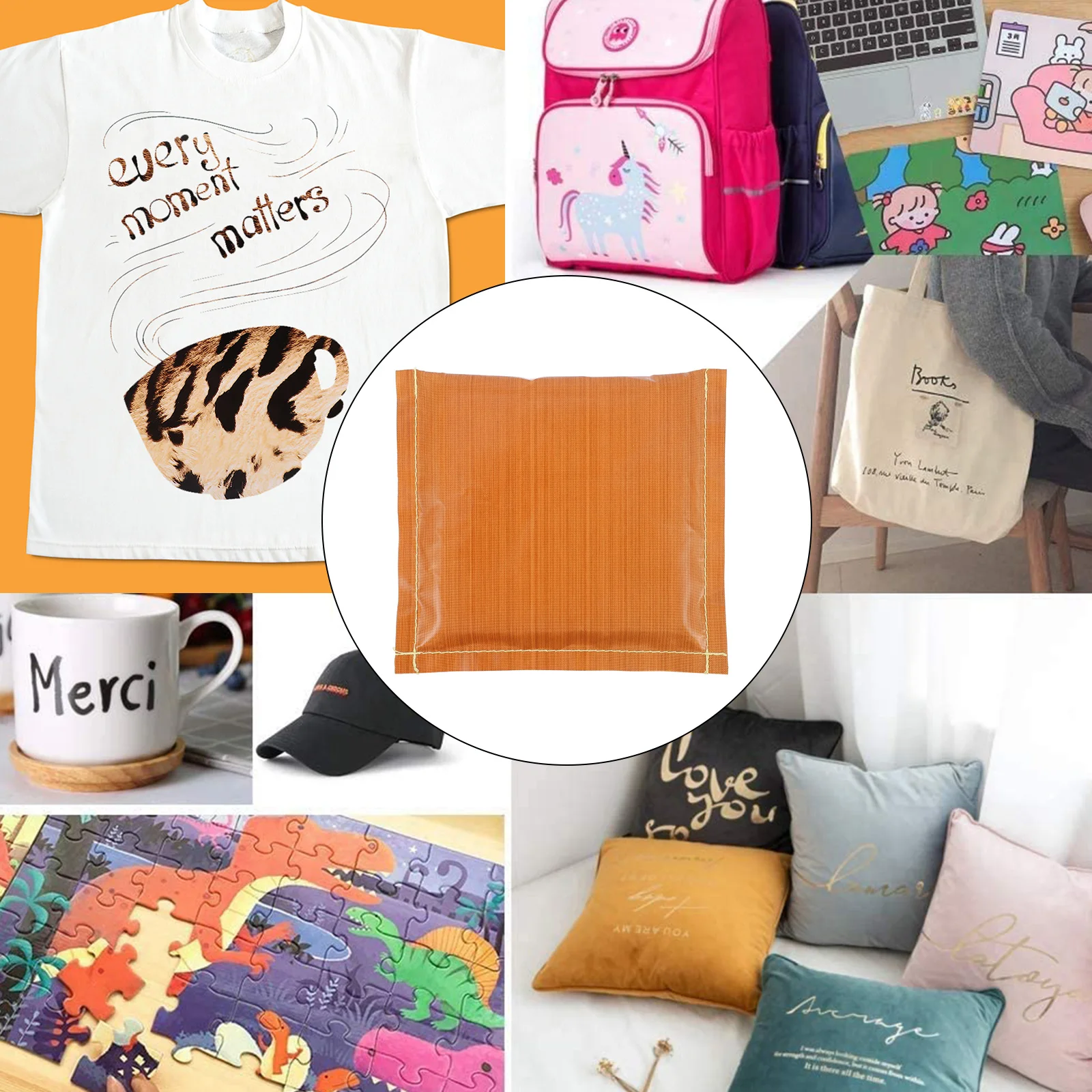 

Heat Insulation Mat Non Stick Heat Press Pad For T Shirts Sweatshirts Banners Blankets Ironing Travel Classes