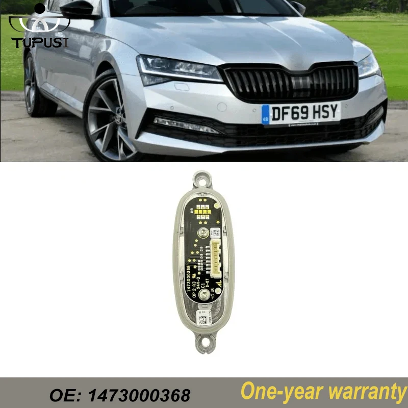 

For Volkswagen Skoda Octavia Mk3 2016 2017 2018 Headlight LED Module Daytime Running Light Headlight Control Unit 1473000368