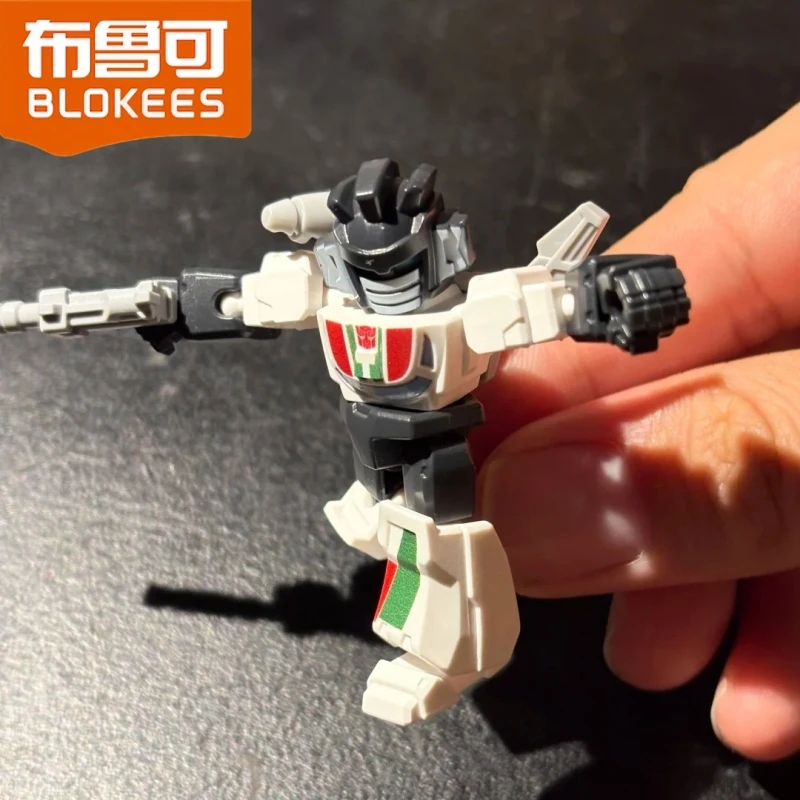 Blokees Transformers Defender Series Starry Edition V2 Optimus Prime Megatron Starscream Bumblebee Assembly Building Toy Gift - view 2