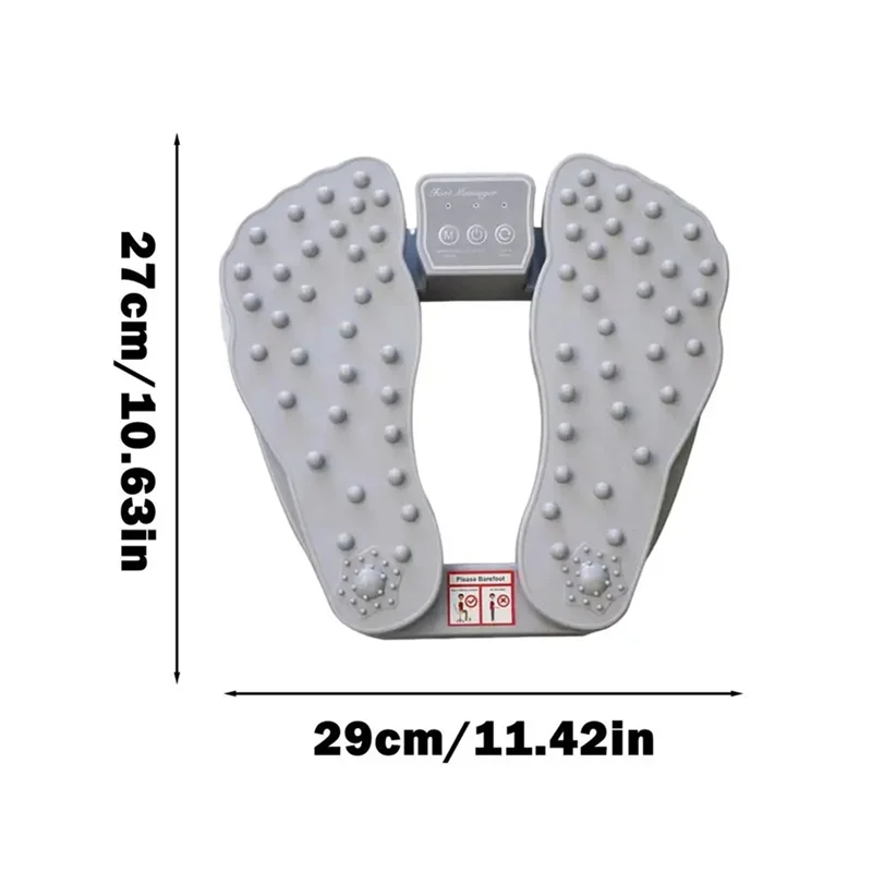 A69M-Electric Foot Massager Discomfort Relief Relaxation Portable Tired Muscle Relief Electric Foot Massager