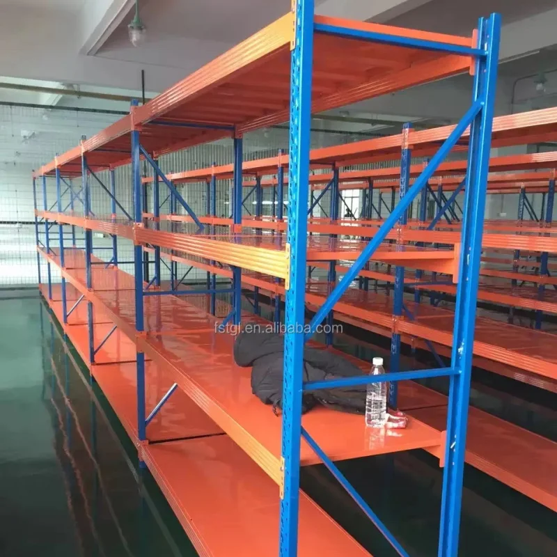 [Customized]Light Duty Steel Stainless Steel Warehouse Racking System Pallet Shelving Box Storage in Supermarkets Packaged i