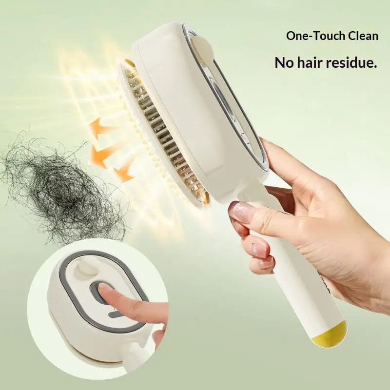 Spray Air Cushion Comb for Women Electric Retractable Hair Massage Brush for Thick Fine Curly Hair Electric Steam Brush for Hair