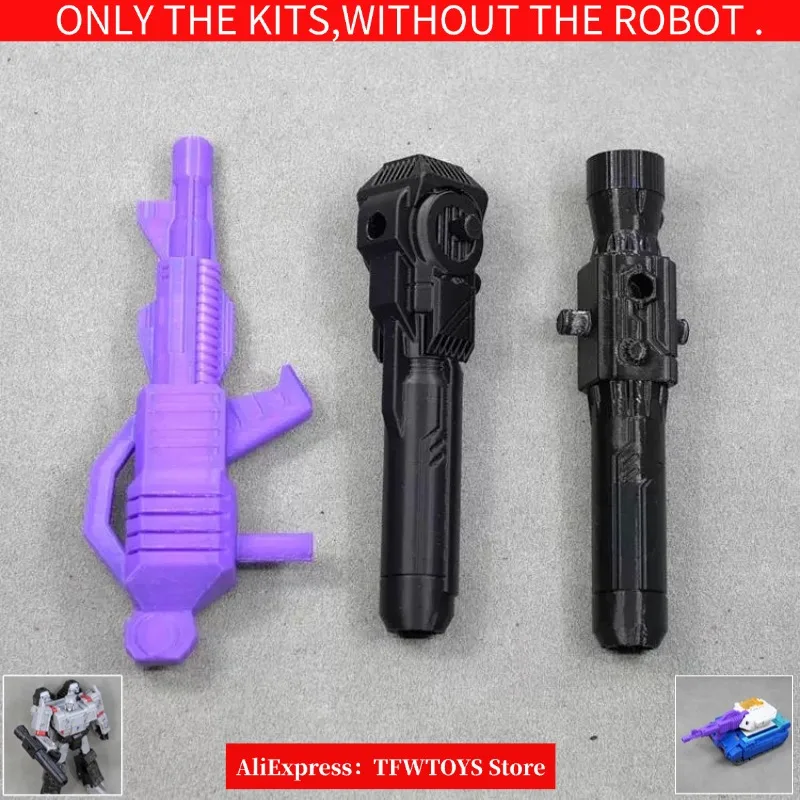 3D DIY Gun Cannon Weapon Upgrade Kit For For Siege Legacy Miner Megatank Titans Return Overlord Accessories