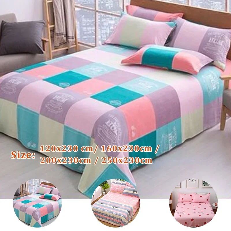 3PCS/Set Soft Skin-Friendly Bed Sheets Pillowcase Sheet Set Bedroom Dormitory Comfortable Brushed Sheets Thick Breathable Sheets