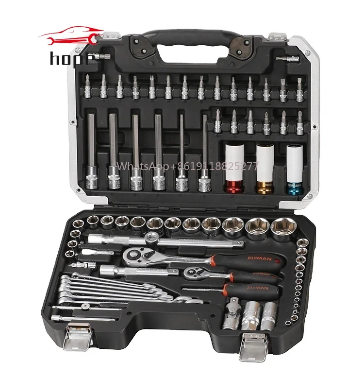 

FIXMAN Wholesale High Quality 79 PCS Vehicle Repair Wrench Toolkit Socket Set