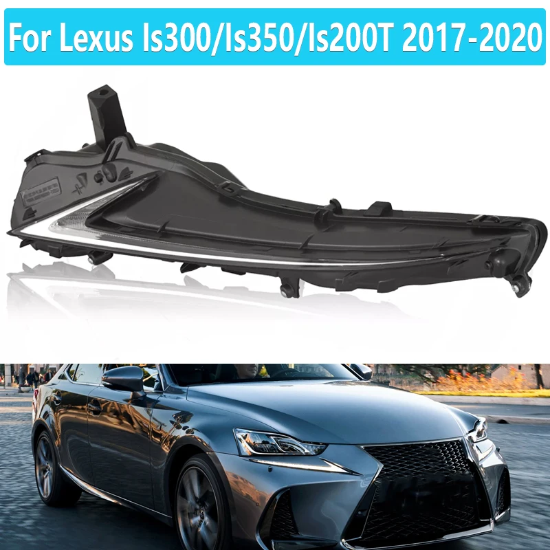 Автомобильный дневной свет для Lexus Is300/Is350/Is200T 2017 2018 2019 2020, передние светодиодные DRL дневные ходовые огни, лампы 8162053060 8161053060