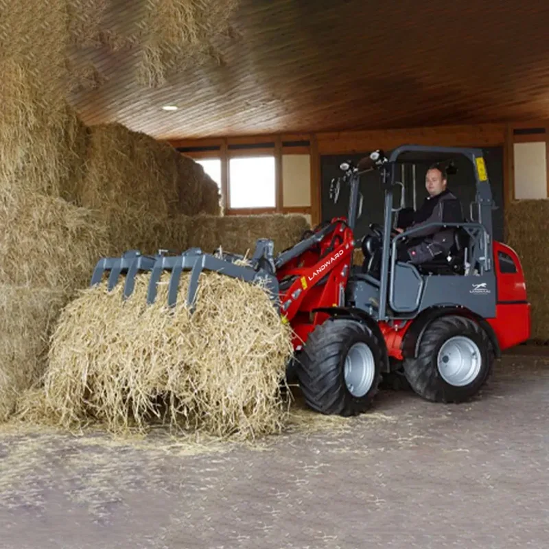 30 Pk Kubota Diesel Loader Hot Sale 4wd All Terrain Off-Road Loader Kleine Landbouw Laadmachines Op Maat Groothandel