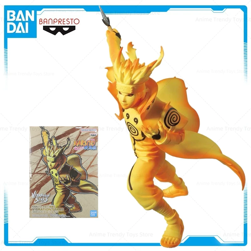 

In Stock BANPRESTO Original VIBRATION STARS NARUTO SHIPPUDEN Namikaze Minato-Ⅲ Figure Anime Model Toy Gifts WY