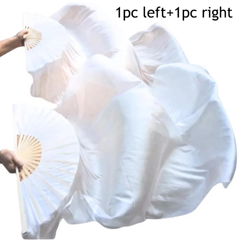 1 paar Links en Rechts 150 cm Lengte Buikdansen LED Fan Gradiëntkleur Zijde Fans Dans Accessoires Stage performance Props