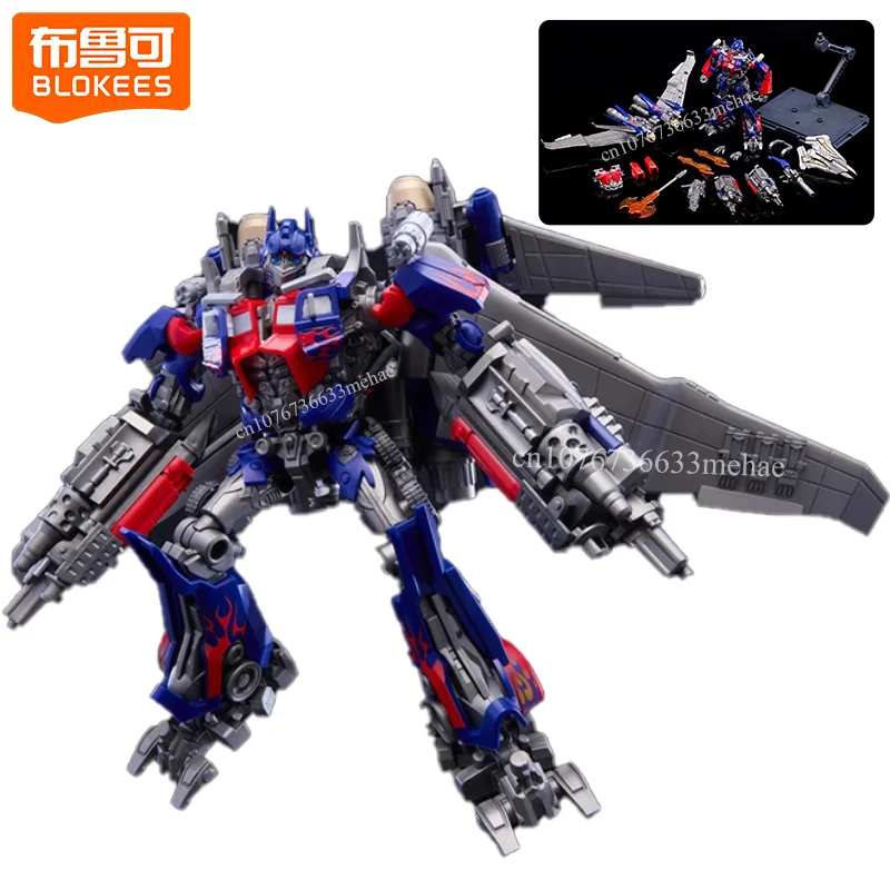 

Original Blokees Transformers Optimus Prime Action Figures Jet Wing Optimus Prime Flying wing Toys Assembly Model Kit Robot Gift