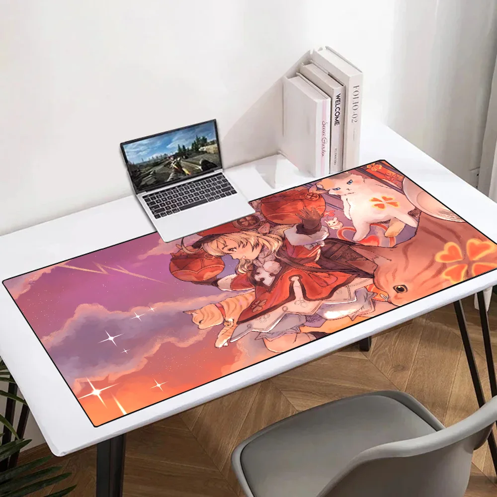 

Klee Genshin Mousepad Mouse Mat Desk Mat With Pad Gaming Accessories Prime Gaming XXL Keyboard Pad Padding Mat