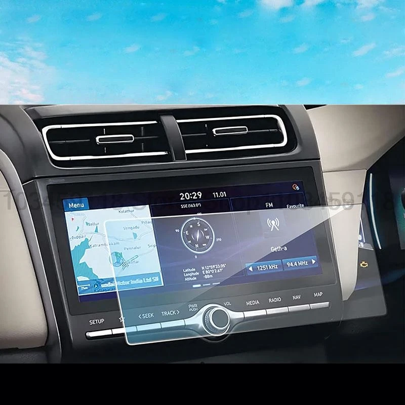 

Защитная пленка из закаленного стекла для салона автомобиля Hyundai Creta ix25 Facelift 2021 2022 SX SX O 10,25 дюйма, автомобильная GPS-навигация