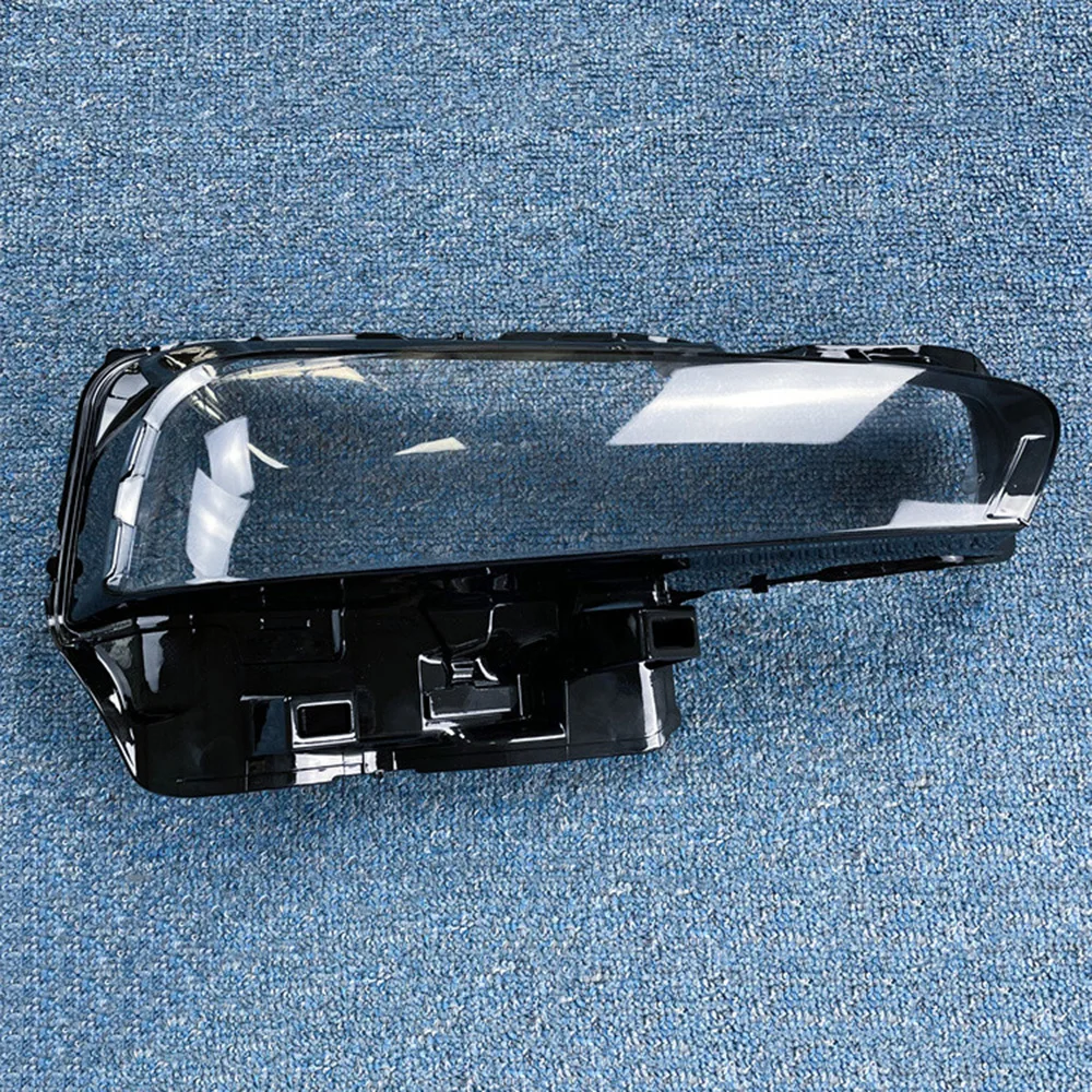 ل Xpeng P7 2020 2021 2022 سيارة الجبهة غطاء المصباح كشافات قذيفة رئيس ضوء مصباح شفاف عاكس الضوء عدسة أقنعة زجاجية #2