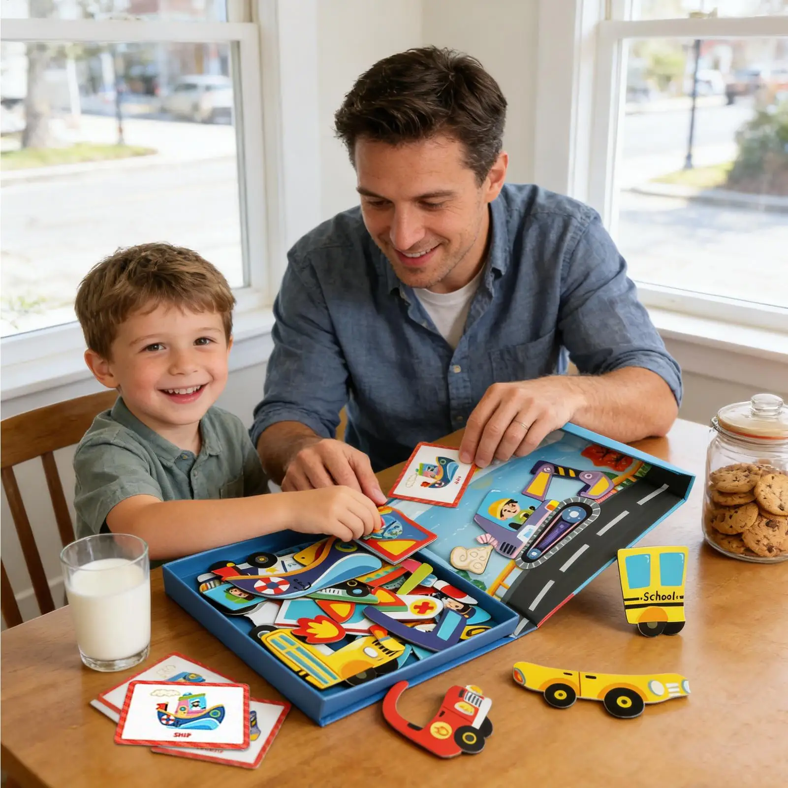 Magnetyczne gry przebieranki zabawki edukacyjne Magnetyczna tablica do rysowania dla dziewczynek Prezent wspierający uczenie się Przenośna zabawka podróżna Prezenty DIY