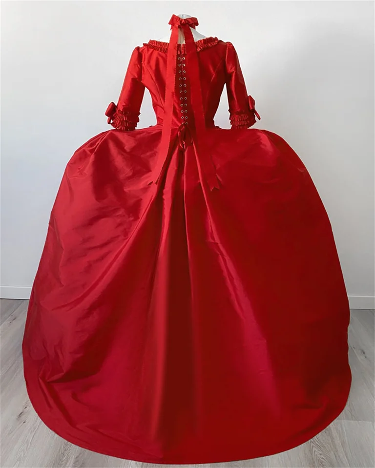 a red dress in french South Of France Maxi Dress | Red | Womens
