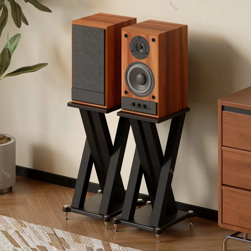 1pair 2pcs Fever speaker tripod floor standing surround sound stand home audio shock resistant base Speaker Accessories