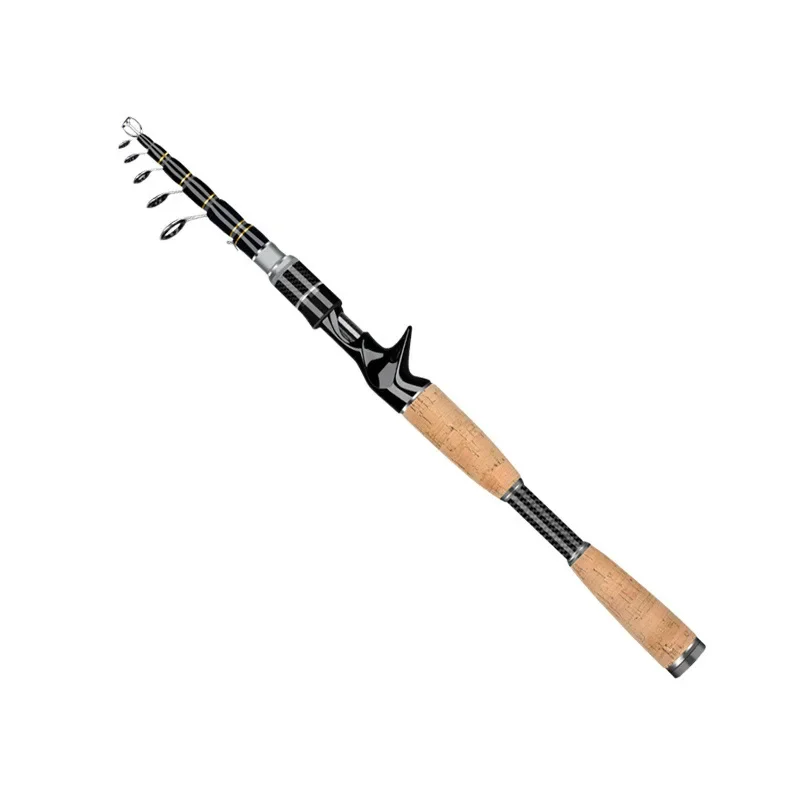 

Ultra-Light Portable Telescopic LuYa Rod Road Slip Short Section Rock Throwing Sliding Rod with Large Guide Ring for Fishing