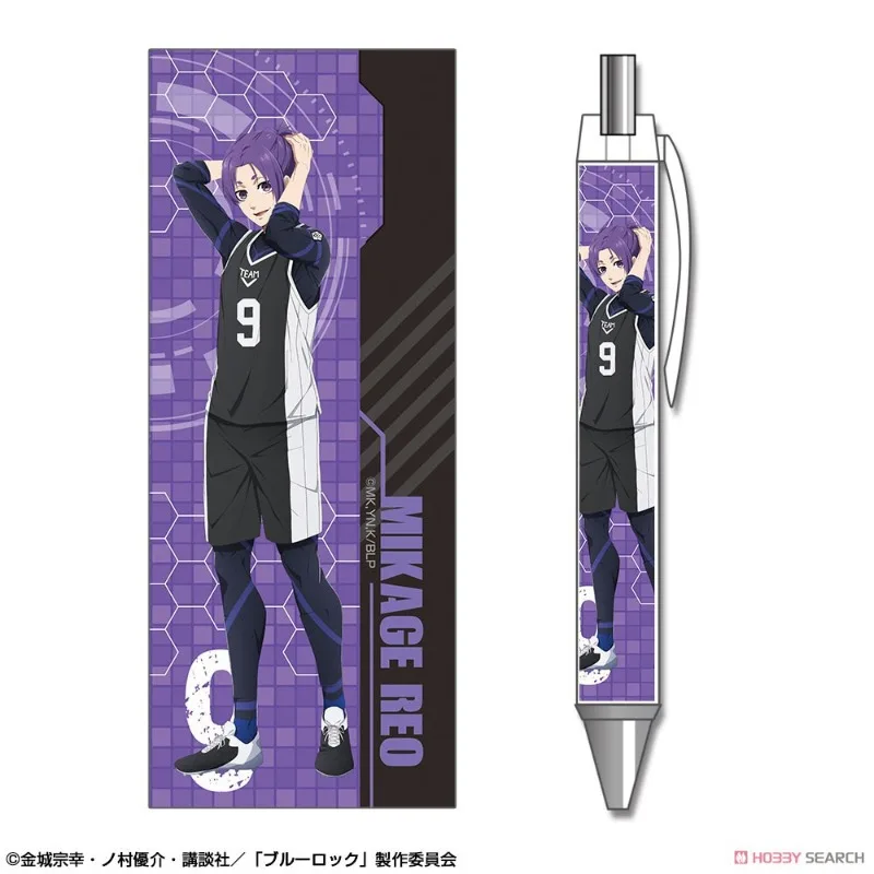 일본 애니메이션 블루 락 멋진 만화 패턴 볼펜 애니메이션 상품 소형 선물