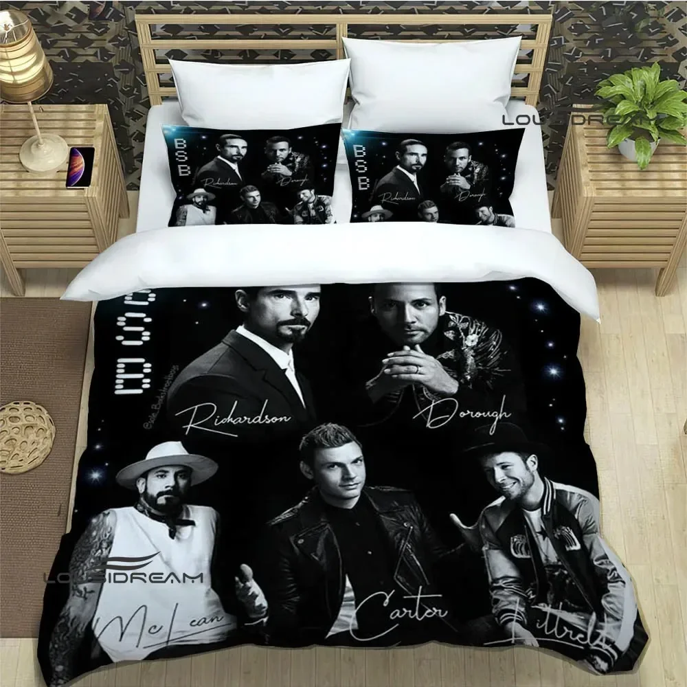 

BSB band backstreet boys Bedding Set Single Twin Double Queen King Cal King Size Bed Linen Set
