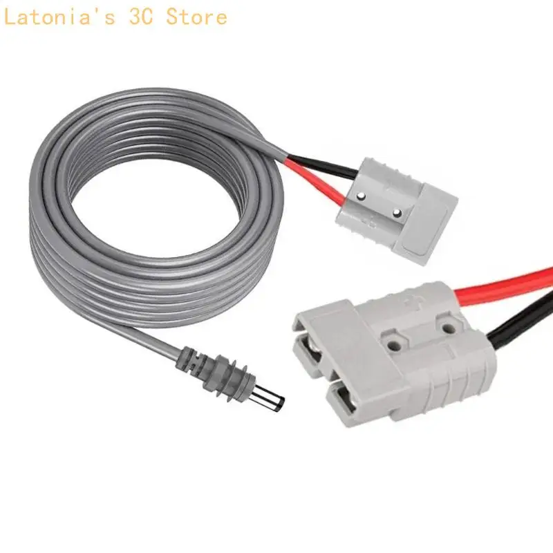 Mini Unit Battery Cable with 50A End, Soft Silicone Cover and Device-Side End for Daily Field Carry Travel Use X3UB