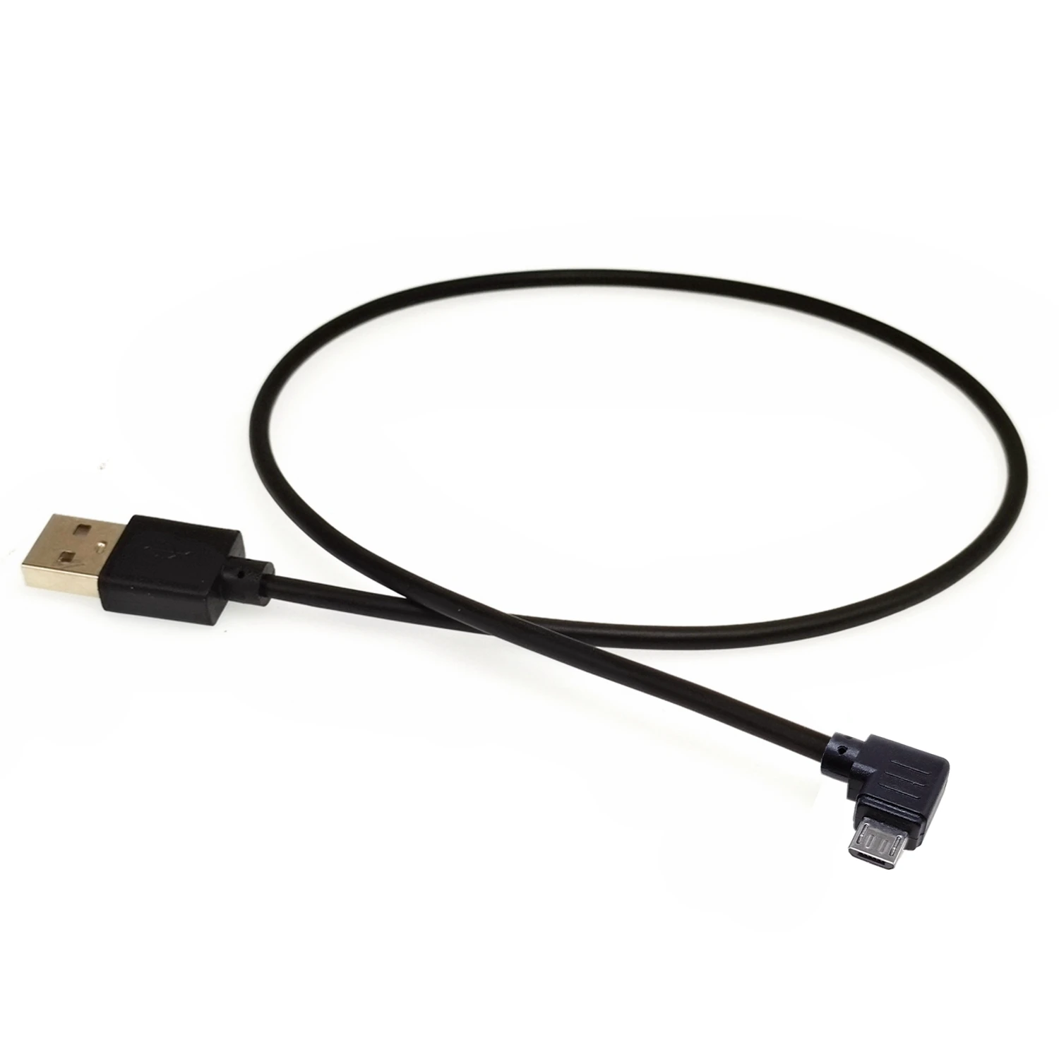 100PCS 25CM-5M Micro USB cable, synchronized to n data at the right angle and load for it is background  Android, Data Cable